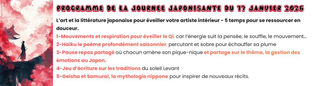 programme de la journée japonisante