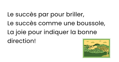Authenticité amenée par la joie