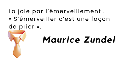 Avoir la foi met en joie