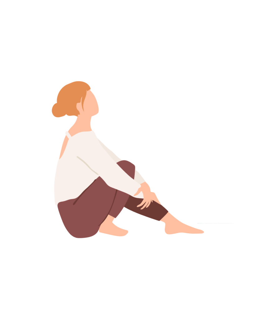 Femme assise